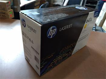 HP Toner Cartridge C9722A yellow poškozený obal