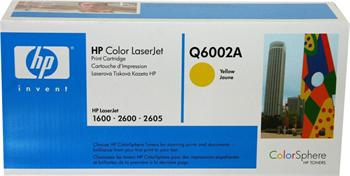 HP Toner Cartridge Q6002A yellow 124A