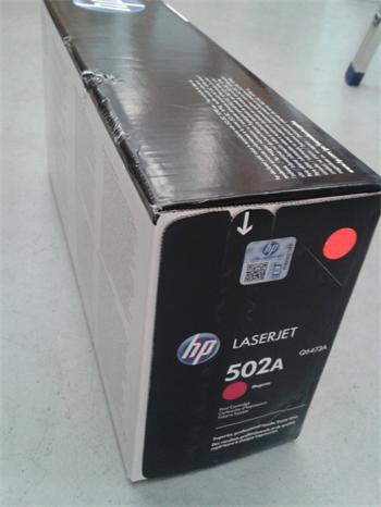 HP Toner Cartridge Q6473A magenta poškozený obal