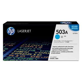 HP Toner Cartridge Q7581A cyan