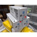 HP Toner W2031XC Cyan , HP 415X, (contract) poškozený obal