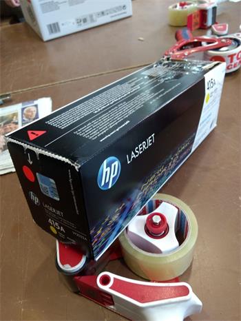 HP Toner W2032A Yellow , HP 415A, 2100str. poškozený obal