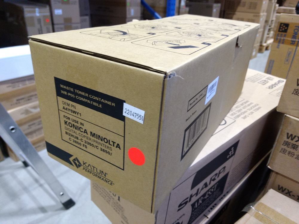 KATUN Minolta Waste Toner Box C3350/3850 WB-P05 (A4Y5WY1) (47551) poškozený obal
