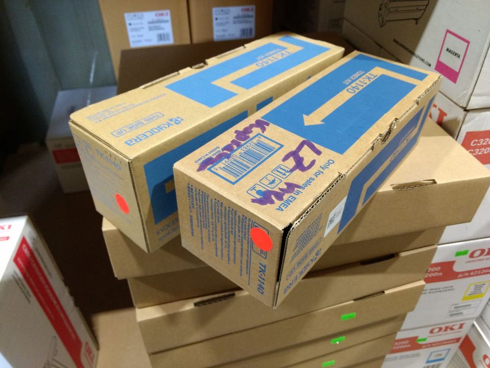 Kyocera Toner TK-1140 toner kit black (1T02ML0NL0) poškozený obal