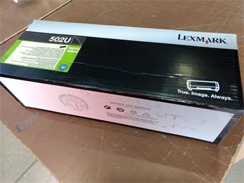 Lexmark toner 502UE Black Ultra HY 50F2U0E poškozený obal