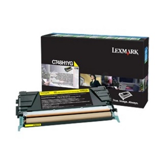 Lexmark Toner Cartridge C748H3YG Yellow Corporate
