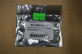 Minolta Chip Bizhub C200 yellow IU