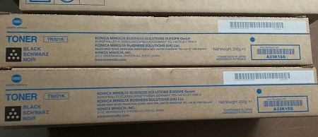 Minolta Toner C224/364 TN321K H black (A33K15G) poloviční kapacita