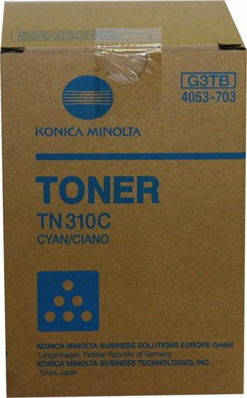 Minolta Toner C350/TN310C cyan 1x230g (4053-723) v provedení OCE