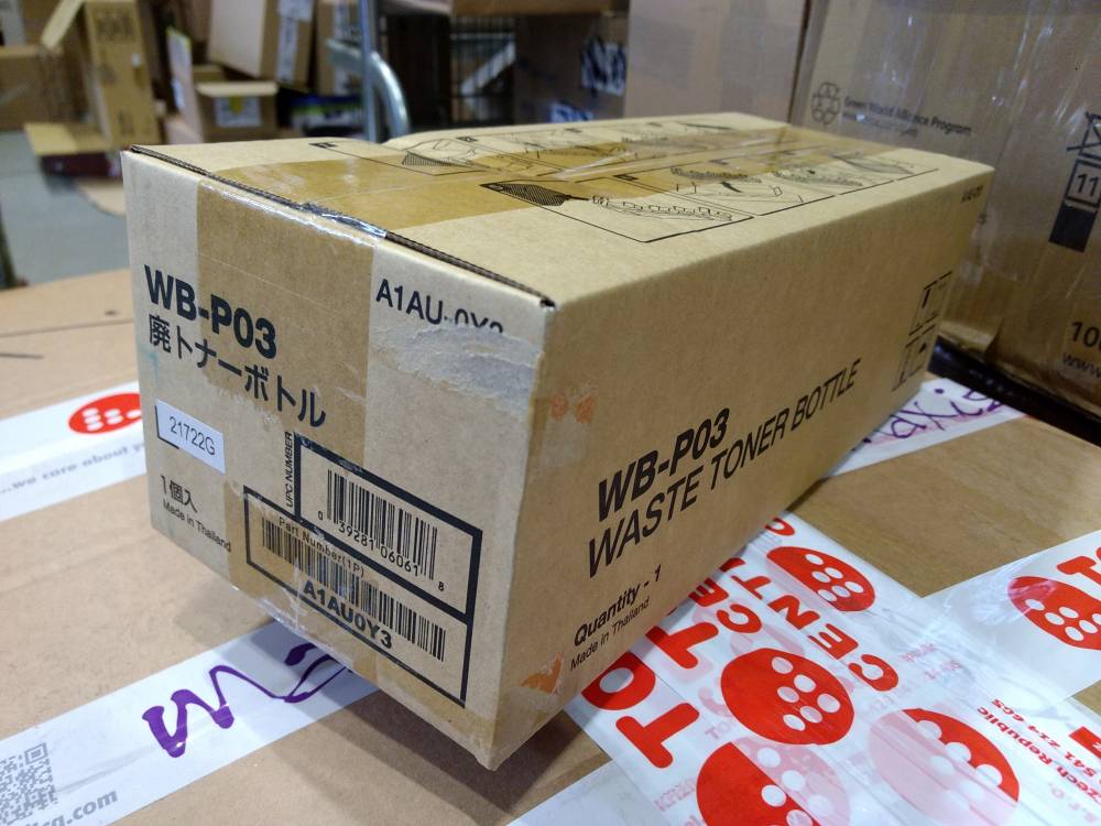 Minolta Waste Toner Box BH C35/ineo +35 WB-P03 poškozený obal