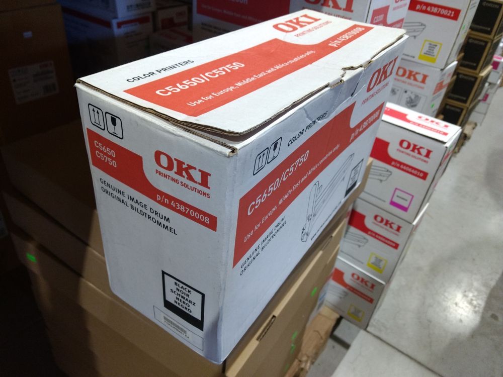 OKI Drum C5650/5750 black (43870008) poškozený obal