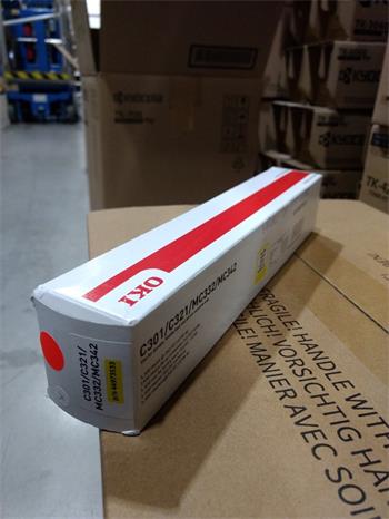 OKI Toner C301/C321 yellow (44973533) 1500s poškozený obal