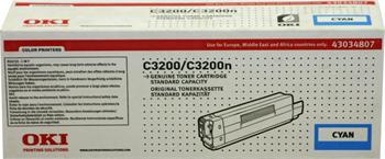 OKI Toner Cartridge C3200/C3200n cyan (43034807)