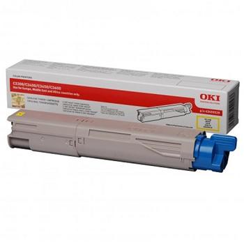 OKI Toner Cartridge C3300/3400 yellow (43459329) na 2.500K