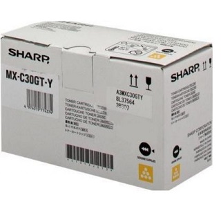Sharp Toner Cartridge MX-C30GTY yellow