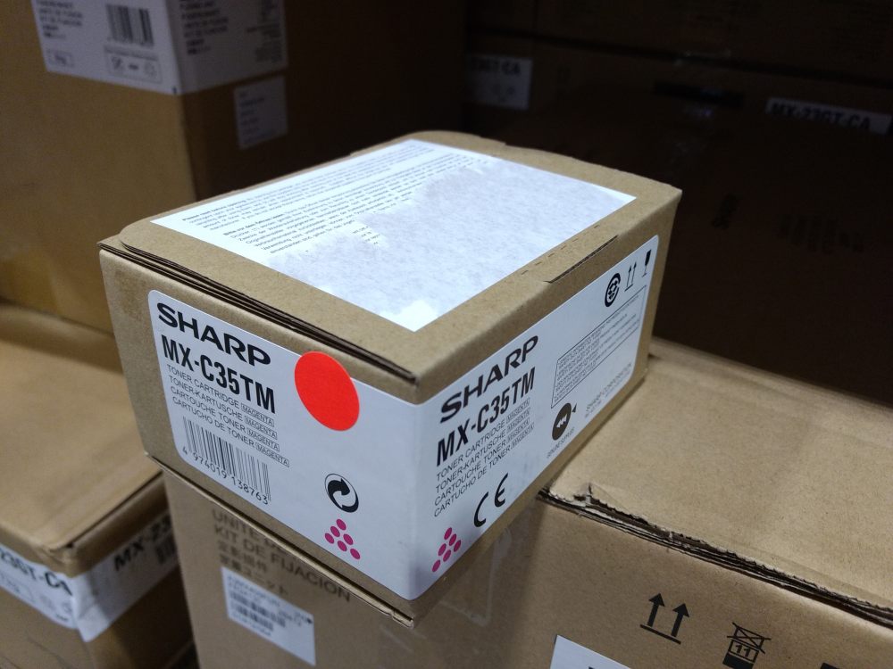Sharp Toner Cartridge MX-C35TM magenta Poškozený obal