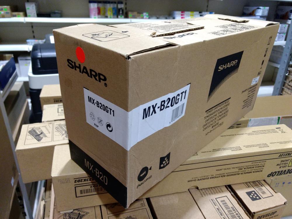 Sharp Toner MX-B20GT1 poškozený obal