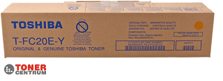 Toshiba Toner T-FC20EY yellow (6AJ00000070) (6AJ00000267) EOL